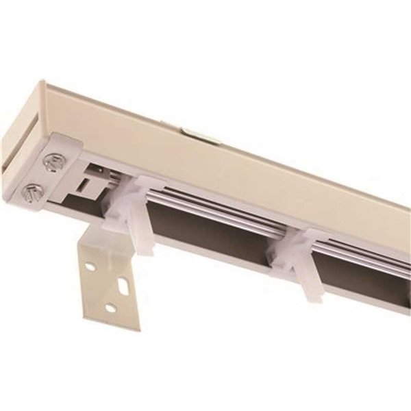 Designers Touch White Aluminum Headrail for 3-1/2 in. Vertical Blind - 35 in. W 1100AL-35'OB